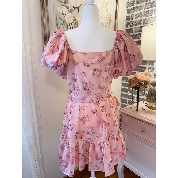 NWT LoveShackFancy x Target Cécile Puff Sleeve Dress - Picture 6 of 14